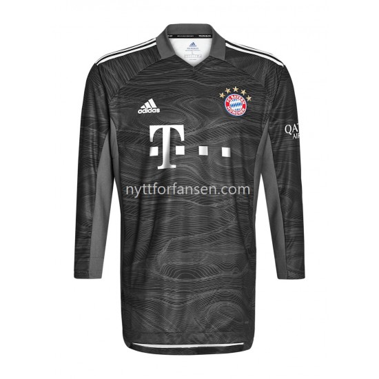 FC Bayern München Keeper Fotballdrakt Herre Bortedraktsett 2021-2022 Langermet