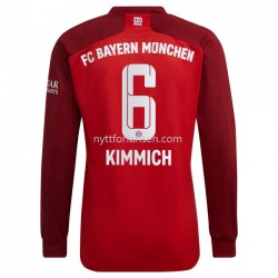 FC Bayern München Joshua Kimmich 6 Fotballdrakt Herre Hjemmedraktsett 2021-2022 Langermet