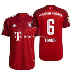 FC Bayern München Joshua Kimmich 6 Fotballdrakt Herre Hjemmedraktsett 2021-2022