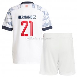 FC Bayern München Lucas Hernandez 21 Fotballdrakt Barn Tredjedraktsett 2021-2022