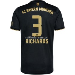 FC Bayern München Omar Richards 3 Fotballdrakt Herre Bortedraktsett 2021-2022