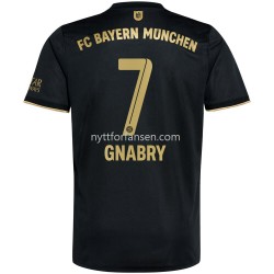 FC Bayern München Serge Gnabry 7 Fotballdrakt Herre Bortedraktsett 2021-2022