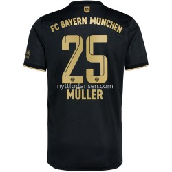 FC Bayern München Thomas Muller 25 Fotballdrakt Herre Bortedraktsett 2021-2022