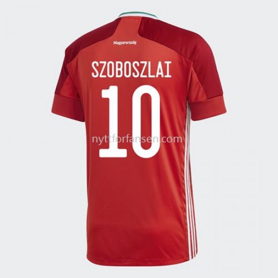 Ungarn Dominik Szoboszlai 10 Fotballdrakt Herre Hjemmedraktsett Euro 2020