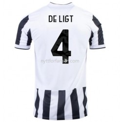 Juventus Matthijs de Ligt 4 Fotballdrakt Herre Hjemmedraktsett 2021-2022