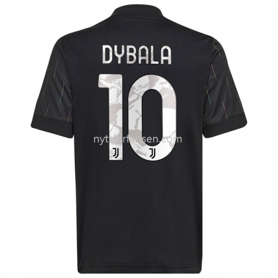 Juventus Paulo Dybala 10 Fotballdrakt Herre Bortedraktsett 2021-2022