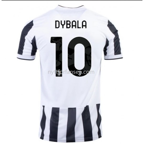 Juventus Paulo Dybala 10 Fotballdrakt Herre Hjemmedraktsett 2021-2022