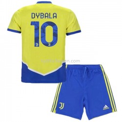 Juventus Paulo Dybala 10 Fotballdrakt Barn Tredjedraktsett 2021-2022