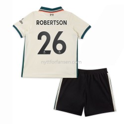 Liverpool Andrew Robertson 26 Fotballdrakt Barn Bortedraktsett 2021-2022