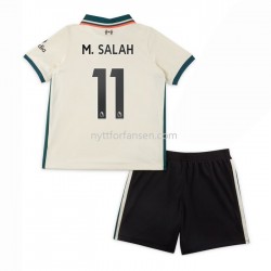 Liverpool M.Salah 11 Fotballdrakt Barn Bortedraktsett 2021-2022