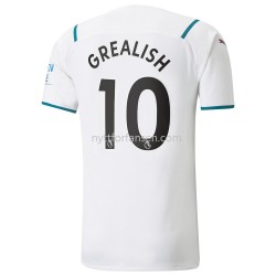 Manchester City Jack Grealish 10 Fotballdrakt Herre Bortedraktsett 2021-2022
