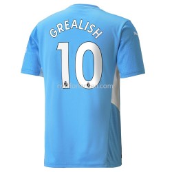Manchester City Jack Grealish 10 Fotballdrakt Herre Hjemmedraktsett 2021-2022