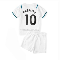 Manchester City Jack Grealish 10 Fotballdrakt Barn Bortedraktsett 2021-2022