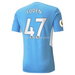 Manchester City Phil Foden 47 Fotballdrakt Herre Hjemmedraktsett 2021-2022