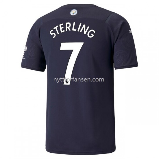 Manchester City Raheem Sterling 7 Fotballdrakt Herre Tredjedraktsett 2021-2022
