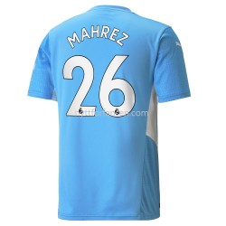 Manchester City Riyad Mahrez 26 Fotballdrakt Herre Hjemmedraktsett 2021-2022