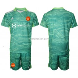 Manchester United Keeper Fotballdrakt Barn Tredjedraktsett 2021-2022