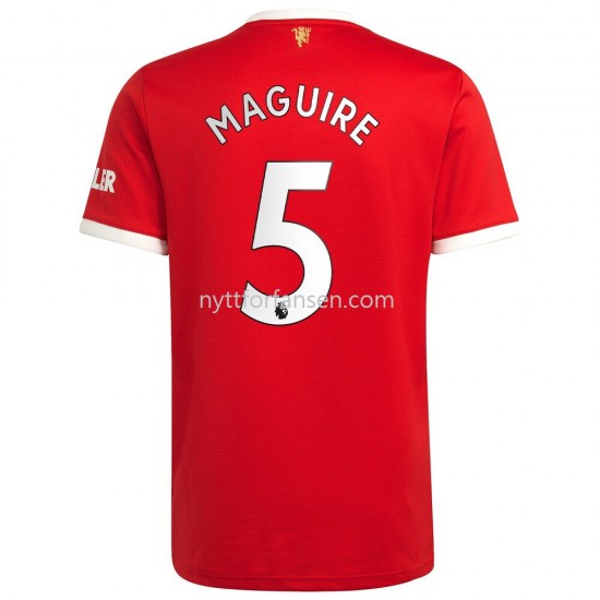 Manchester United Harry Maguire 5 Fotballdrakt Herre Hjemmedraktsett 2021-2022