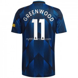 Manchester United Mason Greenwood 11 Fotballdrakt Herre Tredjedraktsett 2021-2022