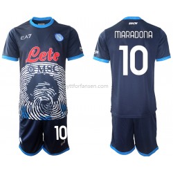 SSC SSC Napoli Diego Maradona 10 Special 2 Fotballdrakt Barn Hjemmedraktsett 2021-2022