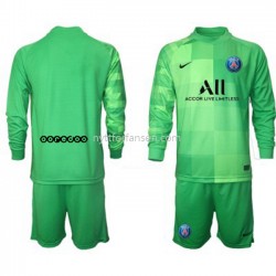 Paris Saint-Germain Keeper Fotballdrakt Barn Tredjedraktsett 2021-2022 Langermet