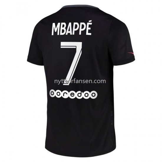 Paris Saint-Germain Kylian Mbappé 7 Fotballdrakt Herre Tredjedraktsett 2021-2022