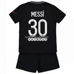 Paris Saint-Germain Lionel Messi 30 Fotballdrakt Barn Tredjedraktsett 2021-2022