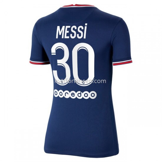 Paris Saint-Germain Lionel Messi 30 Fotballdrakt Dame Hjemmedraktsett 2021-2022