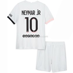 Paris Saint-Germain Neymar Jr 10 Fotballdrakt Barn Bortedraktsett 2021-2022