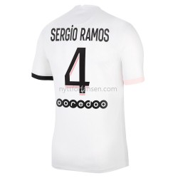 Paris Saint-Germain Sergio Ramos 4 Fotballdrakt Herre Bortedraktsett 2021-2022