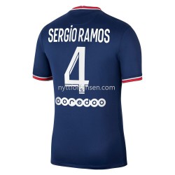 Paris Saint-Germain Sergio Ramos 4 Fotballdrakt Herre Hjemmedraktsett 2021-2022
