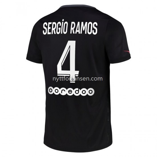 Paris Saint-Germain Sergio Ramos 4 Fotballdrakt Herre Tredjedraktsett 2021-2022