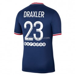 Paris Saint-Germain PSG Julian Draxler 23 Fotballdrakt Herre Hjemmedraktsett 2021-2022