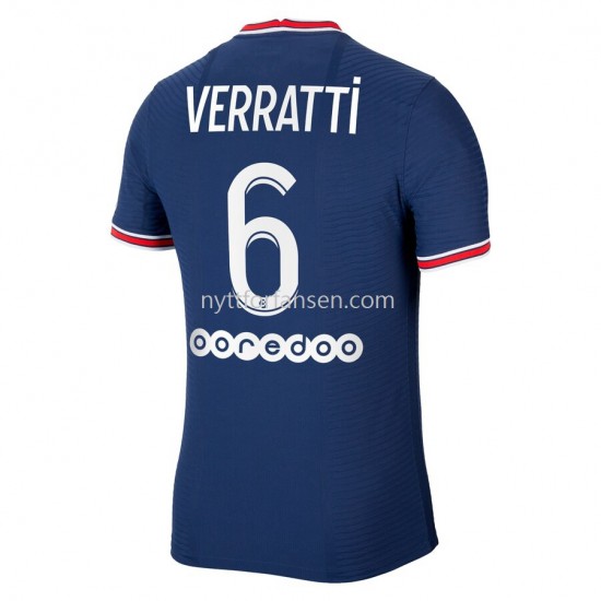 Paris Saint-Germain PSG Marco Verratti 6 Fotballdrakt Herre Hjemmedraktsett 2021-2022