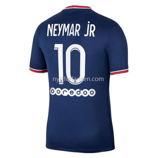 Paris Saint-Germain PSG Neymar Jr 10 Fotballdrakt Herre Hjemmedraktsett 2021-2022