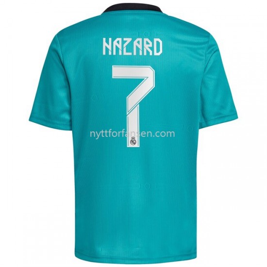 Real Madrid Eden Hazard 7 Fotballdrakt Herre Tredjedraktsett 2021-2022