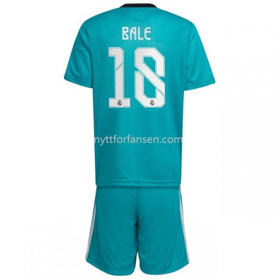 Real Madrid Gareth Bale 18 Fotballdrakt Barn Tredjedraktsett 2021-2022