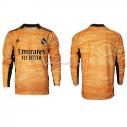 Real Madrid Keeper Fotballdrakt Herre Bortedraktsett 2021-2022 Langermet