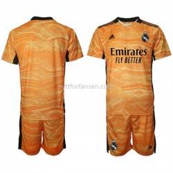 Real Madrid Keeper Fotballdrakt Barn Bortedraktsett 2021-2022