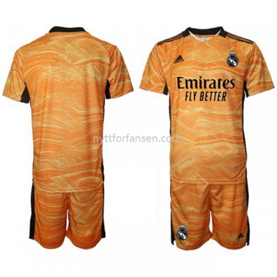 Real Madrid Keeper Fotballdrakt Barn Bortedraktsett 2021-2022