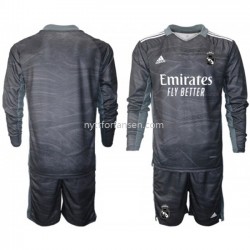Real Madrid Keeper Fotballdrakt Barn Hjemmedraktsett 2021-2022 Langermet
