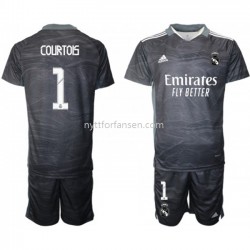 Real Madrid Keeper Thibaut Courtois 1 Fotballdrakt Barn Hjemmedraktsett 2021-2022