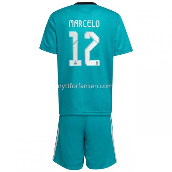 Real Madrid Marcelo 12 Fotballdrakt Herre Tredjedraktsett 2021-2022