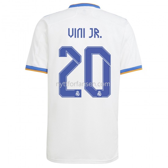 Real Madrid Vinicius Junior 20 Fotballdrakt Herre Hjemmedraktsett 2021-2022