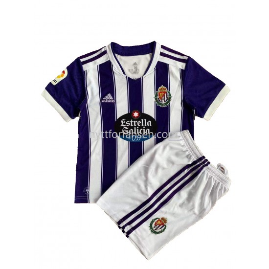 Real Valladolid Fotballdrakt Barn Hjemmedraktsett 2021-2022
