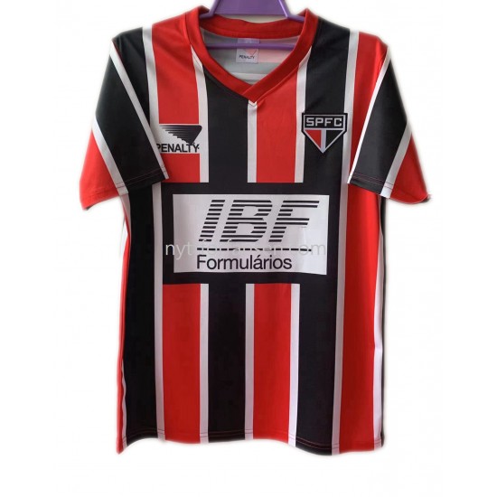 São Paulo Retro Fotballdrakt Herre Bortedraktsett 1991
