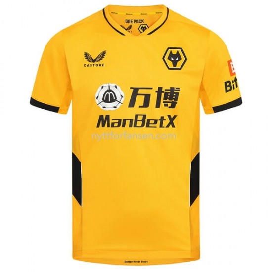 Wolverhampton Wanderers Fotballdrakt Herre Hjemmedraktsett 2021-2022
