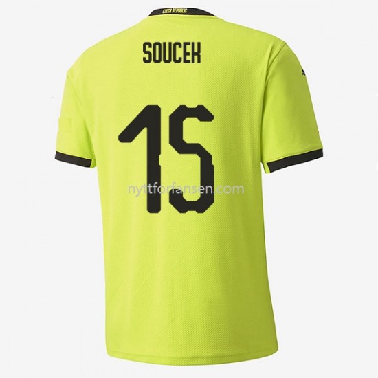 Tsjekkia Tomas Soucek 15 Fotballdrakt Herre Bortedraktsett Euro 2020