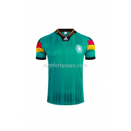 Tyskland Retro Fotballdrakt Herre Bortedraktsett 1992