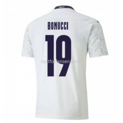 Italia Leonardo Bonucci 19 Fotballdrakt Herre Bortedraktsett Euro 2020